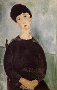 Seated Young woman, Amedeo Modigliani